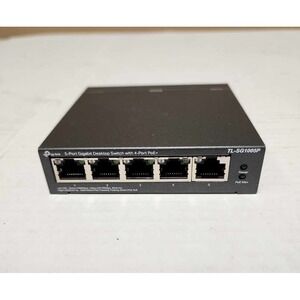 TP-Link TL-SG1005P 5-Port Gigabit Ethernet Switch (Without Power Supply)